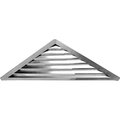 Lomanco LomanCool Adjustable Louver, Aluminum, Mill, Roof Installation 911